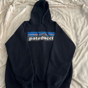 brand: Gildan print: “patagucci”